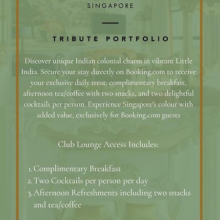 The Serangoon House, A Tribute Portfolio Hotel Сингапур Екстериор снимка